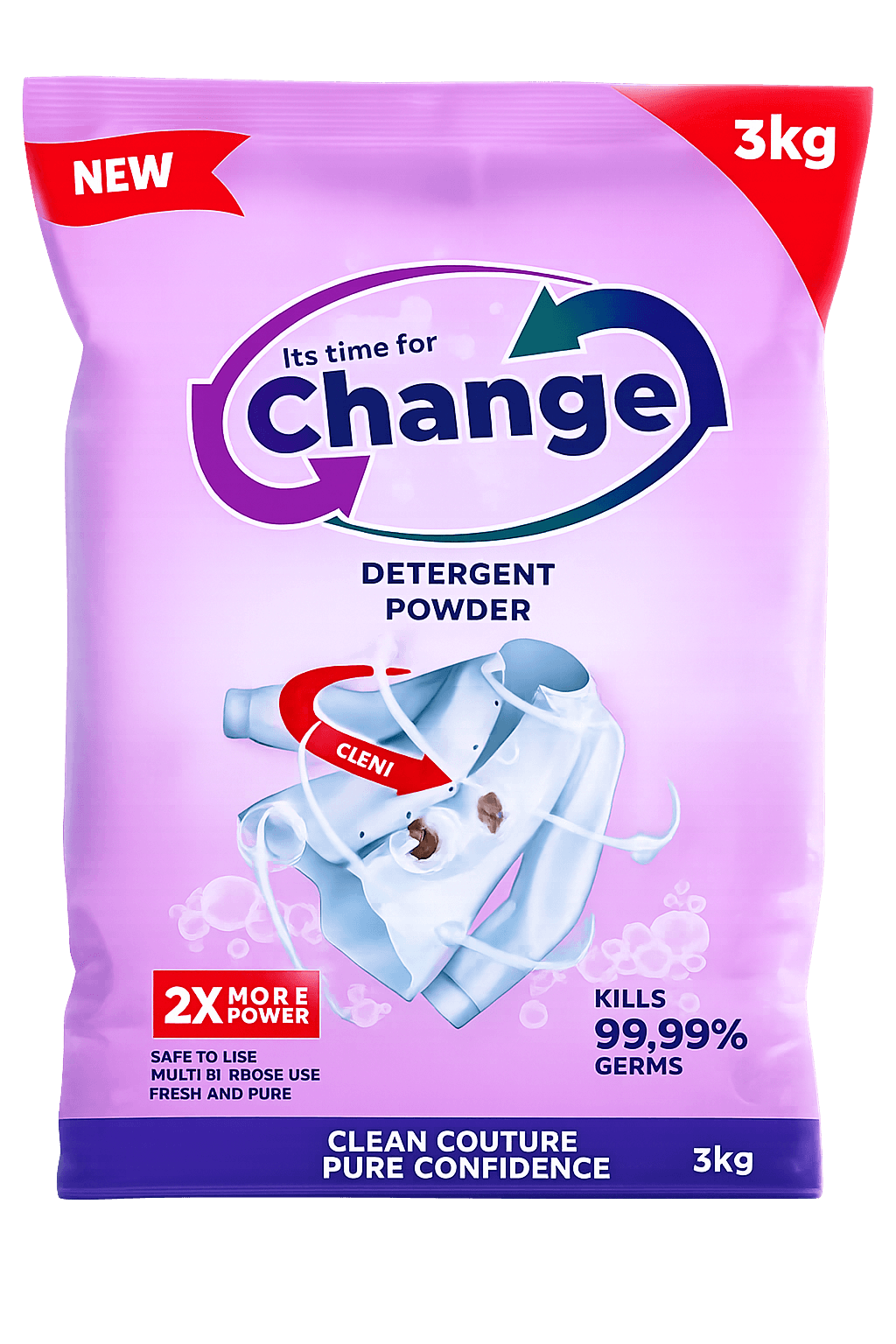 Change Pakistan Detergent Washing Powder